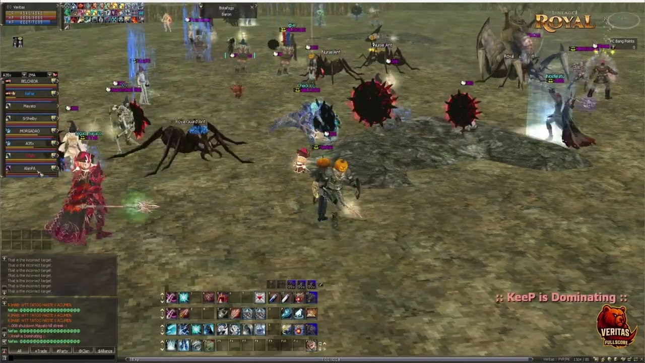 Epic Boss QueenAnt - peia e mais peia = kita kita L2ROYAL 30/12/2025