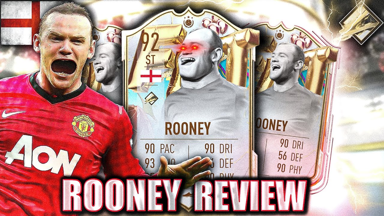 THE ROONEY WE ALL DESERVE? 92 ICON FUT BIRTHDAY WAYNE ROONEY PLAYER REVIEW! FIFA 23 ULTIMATE TEAM