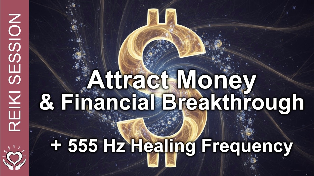 Reiki for Money & Financial Breakthrough • 555 Hz Prosperity Code Frequency • Energy Healing