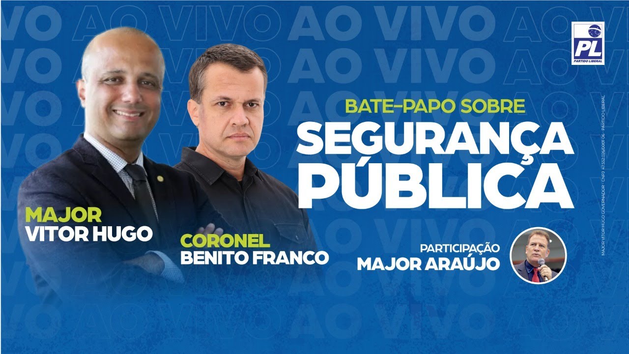 PODCAST | Tudo sobe Segurança Pública - com Major Vitor Hugo, Coronel Benito Franco, Major Araújo.
