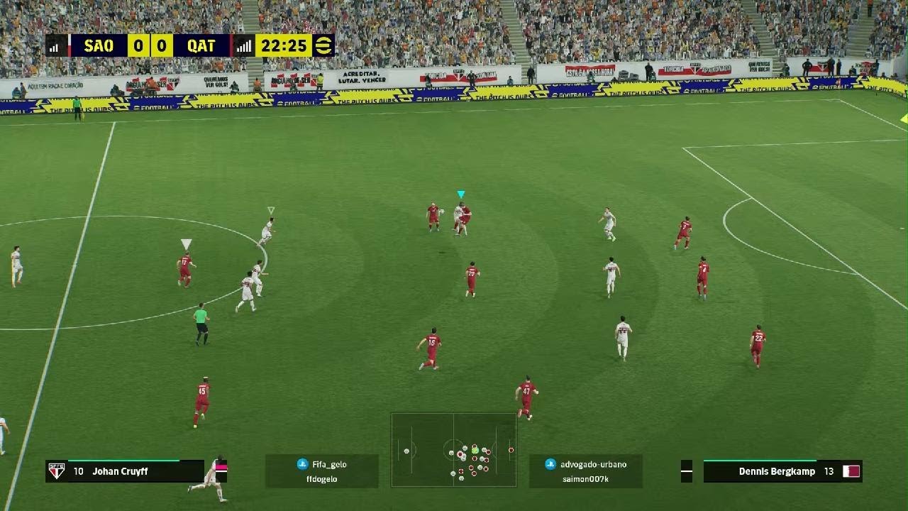 No segundo tempo o jogo virou