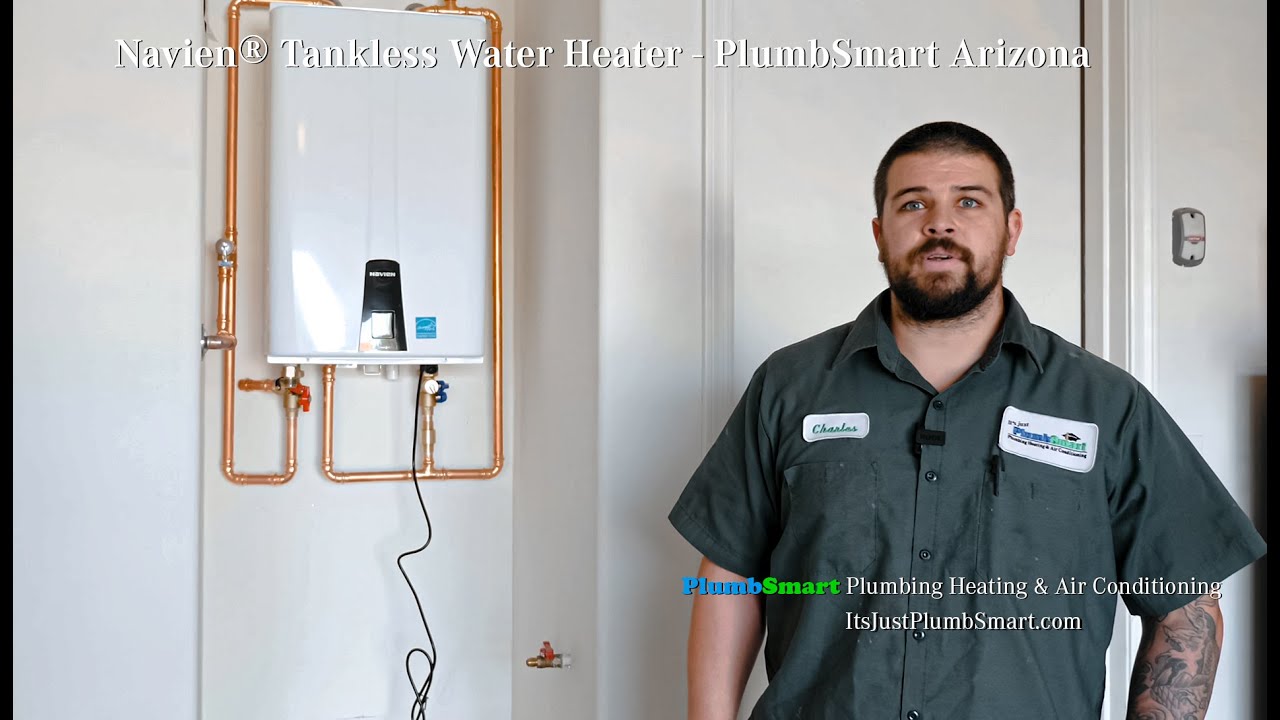 Tankless Water Heater by Navien&reg; - Water Heater Tankless AZ - PlumbSmart Arizona Plumbing