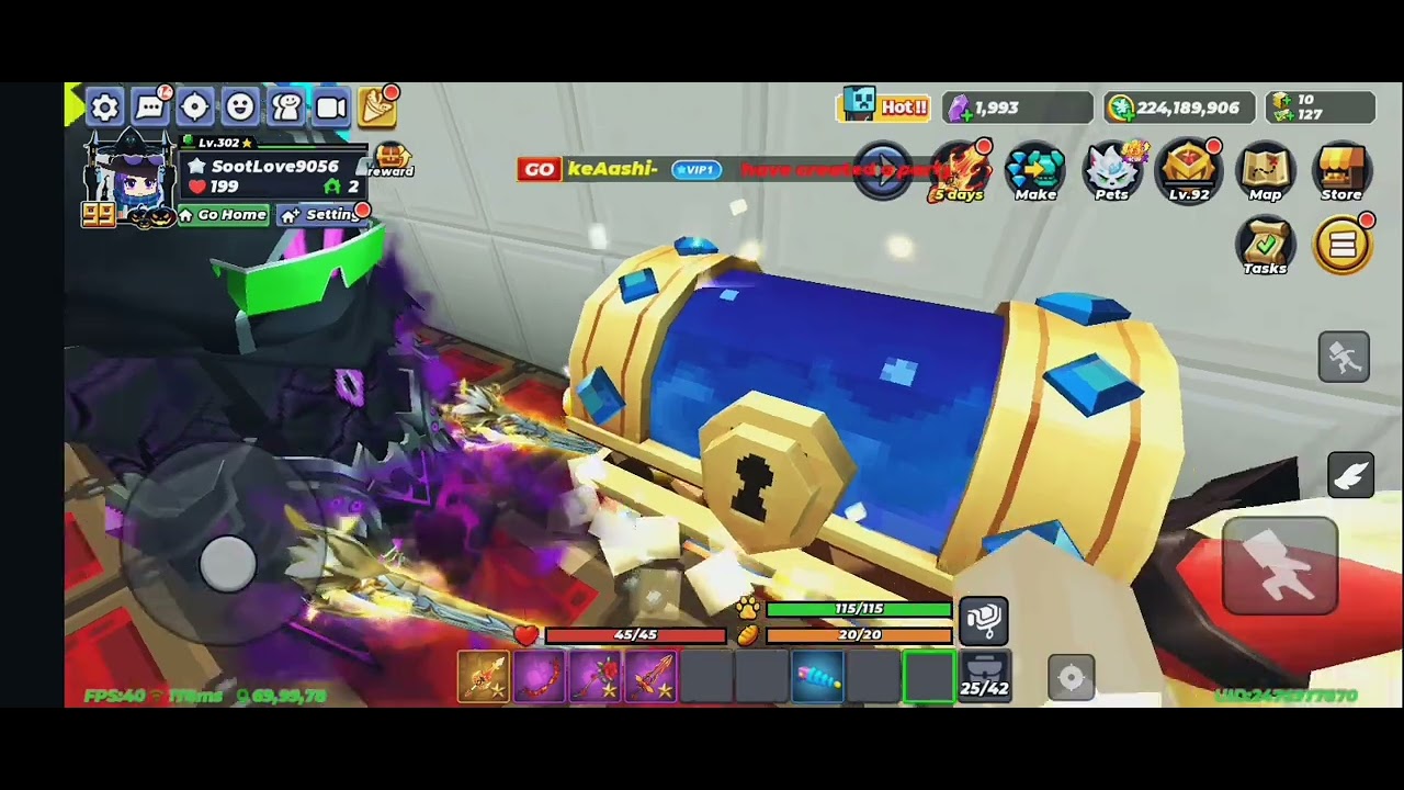 Sky block mango video and like subscribe share chat on spin 