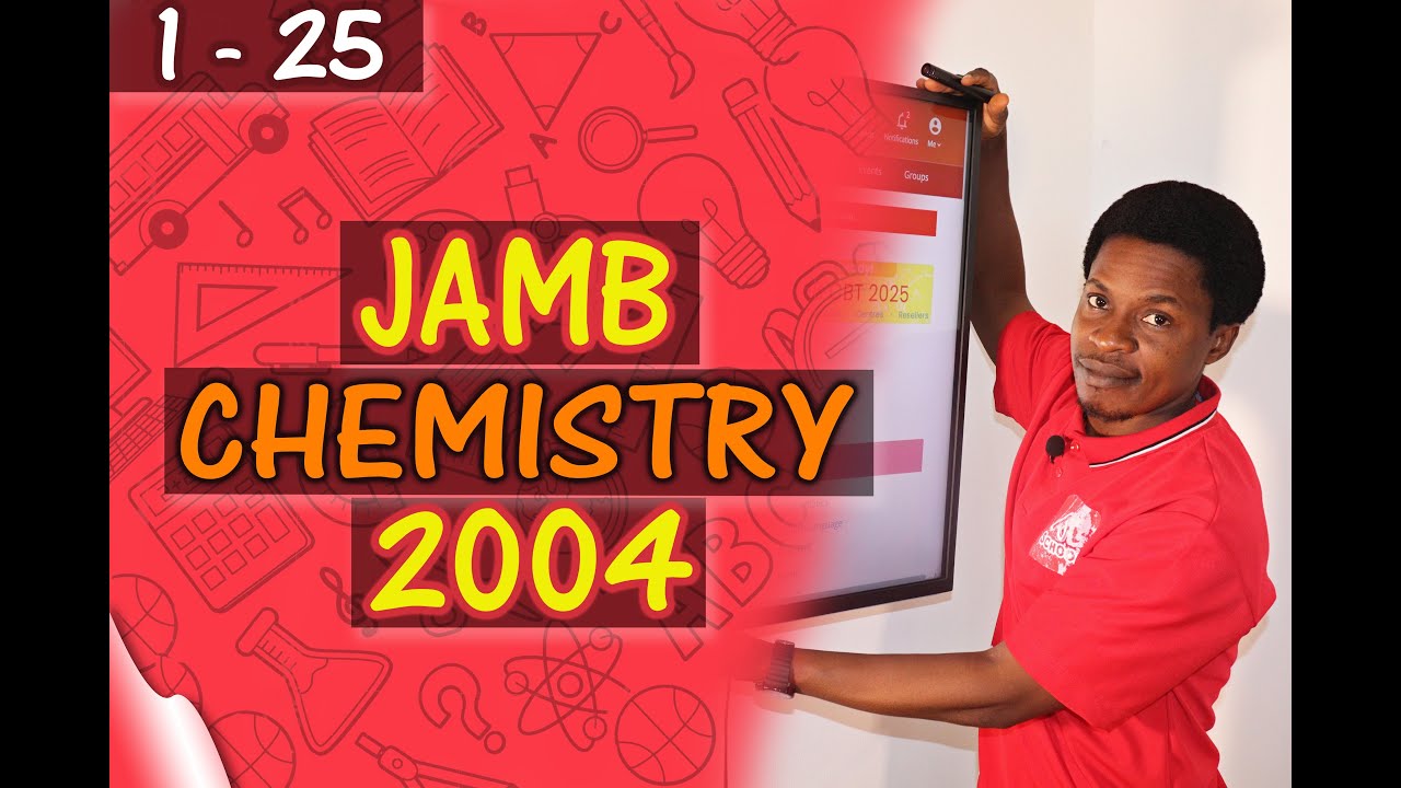 JAMB CBT Chemistry 2004 Past Questions 1 - 25