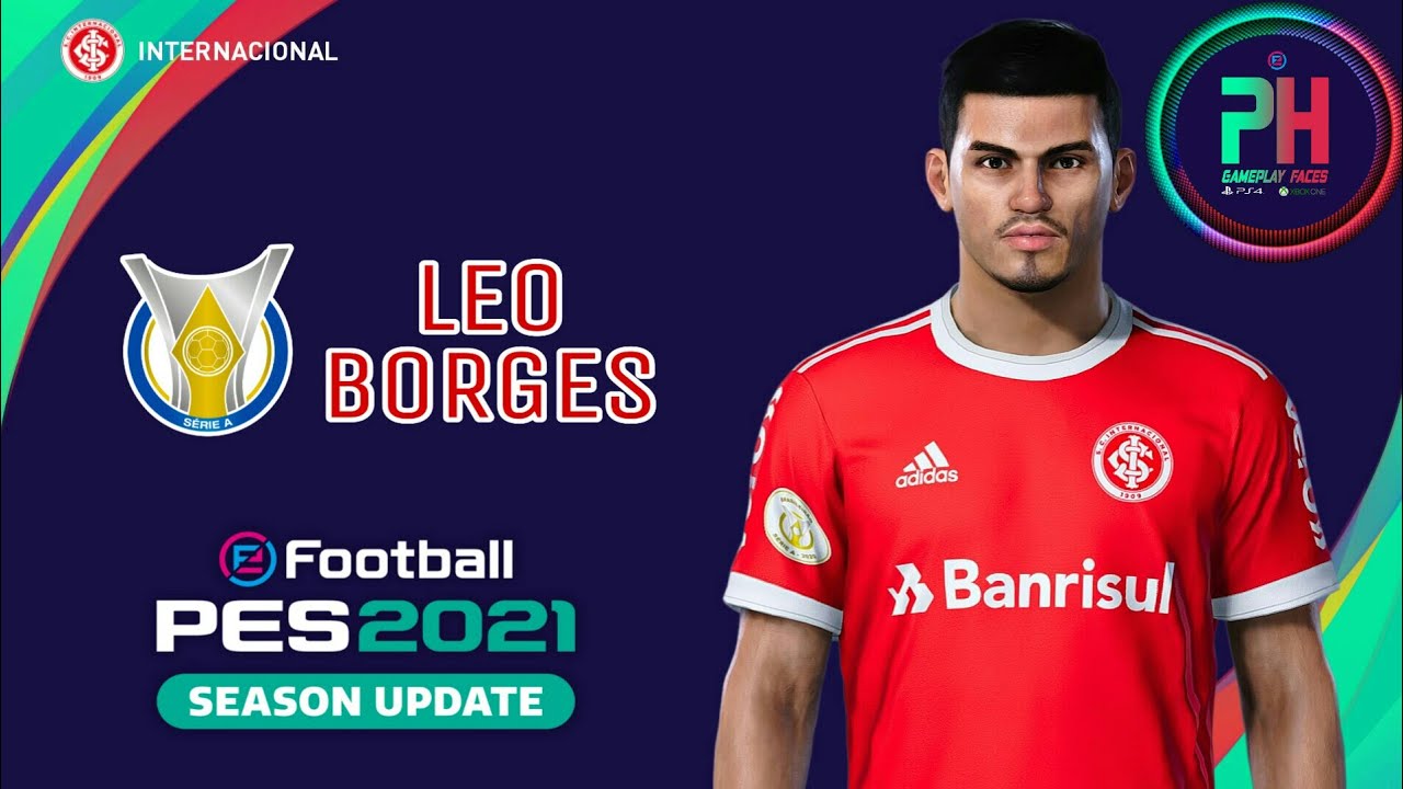 FACE DO LEO BORGES (INTERNACIONAL) PES 2021