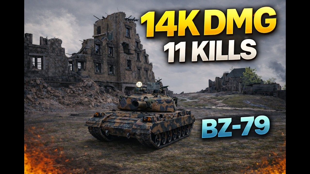 BZ-79 INSANE GAME 😱 14,000 DAMAGE + 11 KILLS!