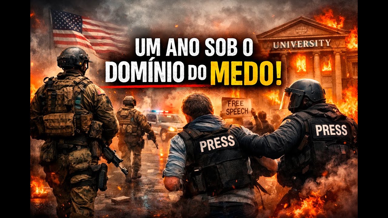 UM ANO SOB O DOMÍNIO DO MEDO!