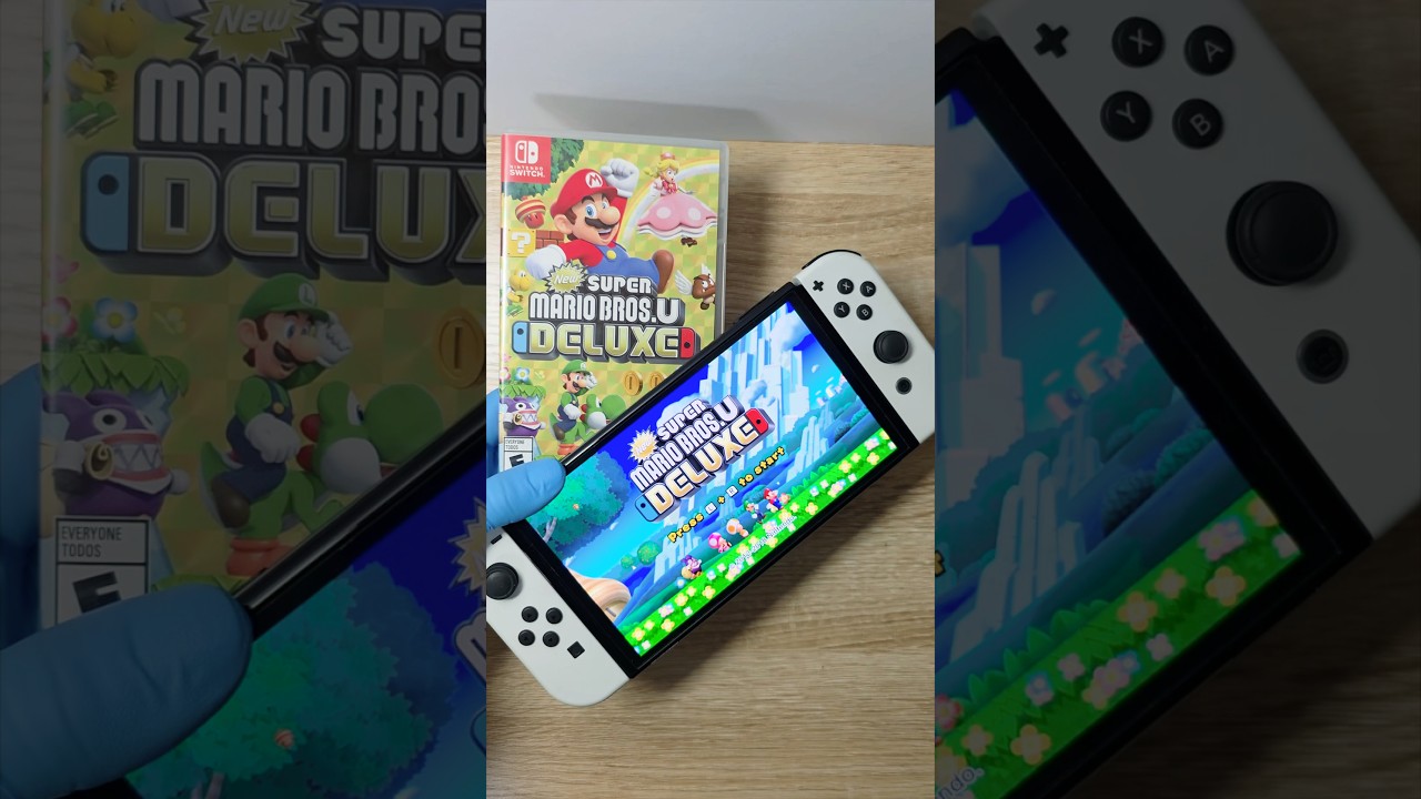 New Super Mario Bros. U Deluxe #nintendo #unboxing #shortvideoyoutube
