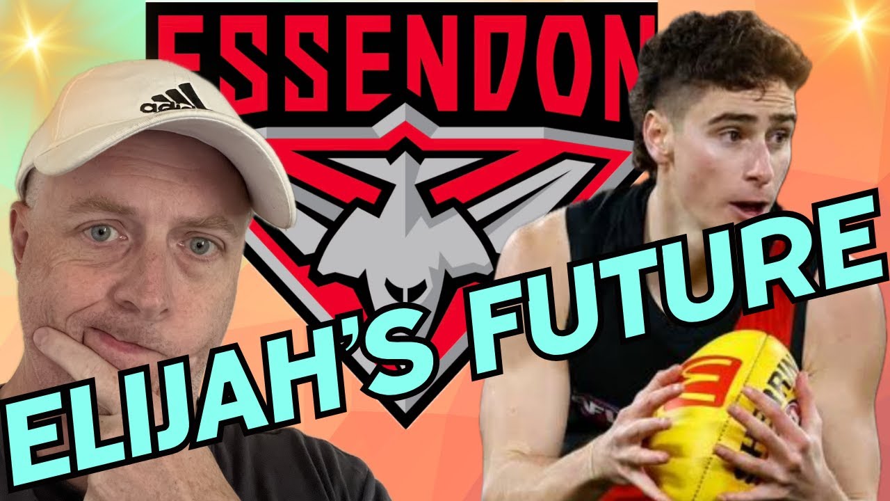The AFL future of Elijah Tsatas at ESSENDON. What to do with him at the end of 2025?