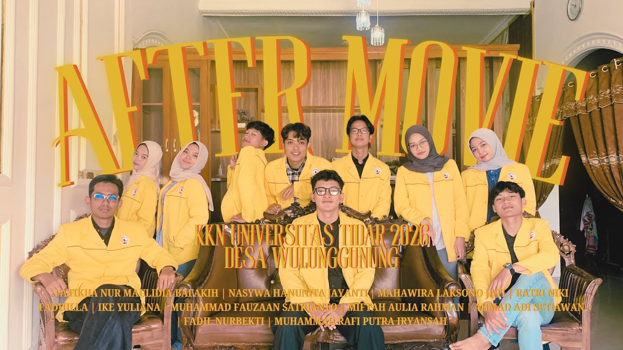 AFTER MOVIE KKN UNIVERSITAS TIDAR 2026 | DESA WULUNGGUNUNG
