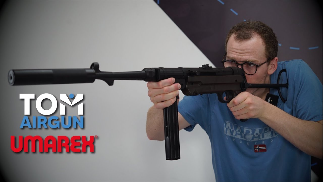 Réalisme au top pour cette Carabine German MP40 calibre 4,5mm CO2 par Umarex