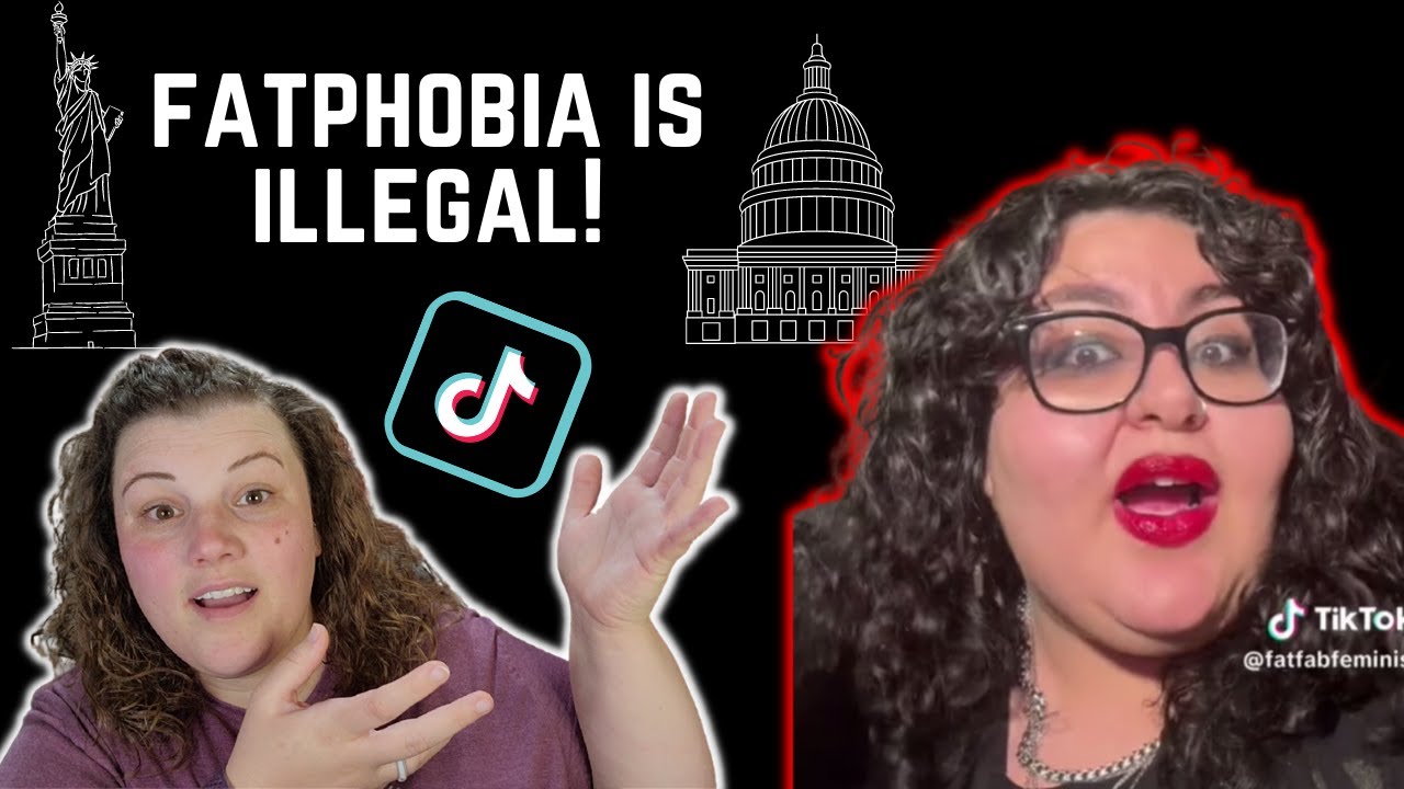 Fat Activists get political | Fatphobia is illegal | Fat acceptance tiktok cringe