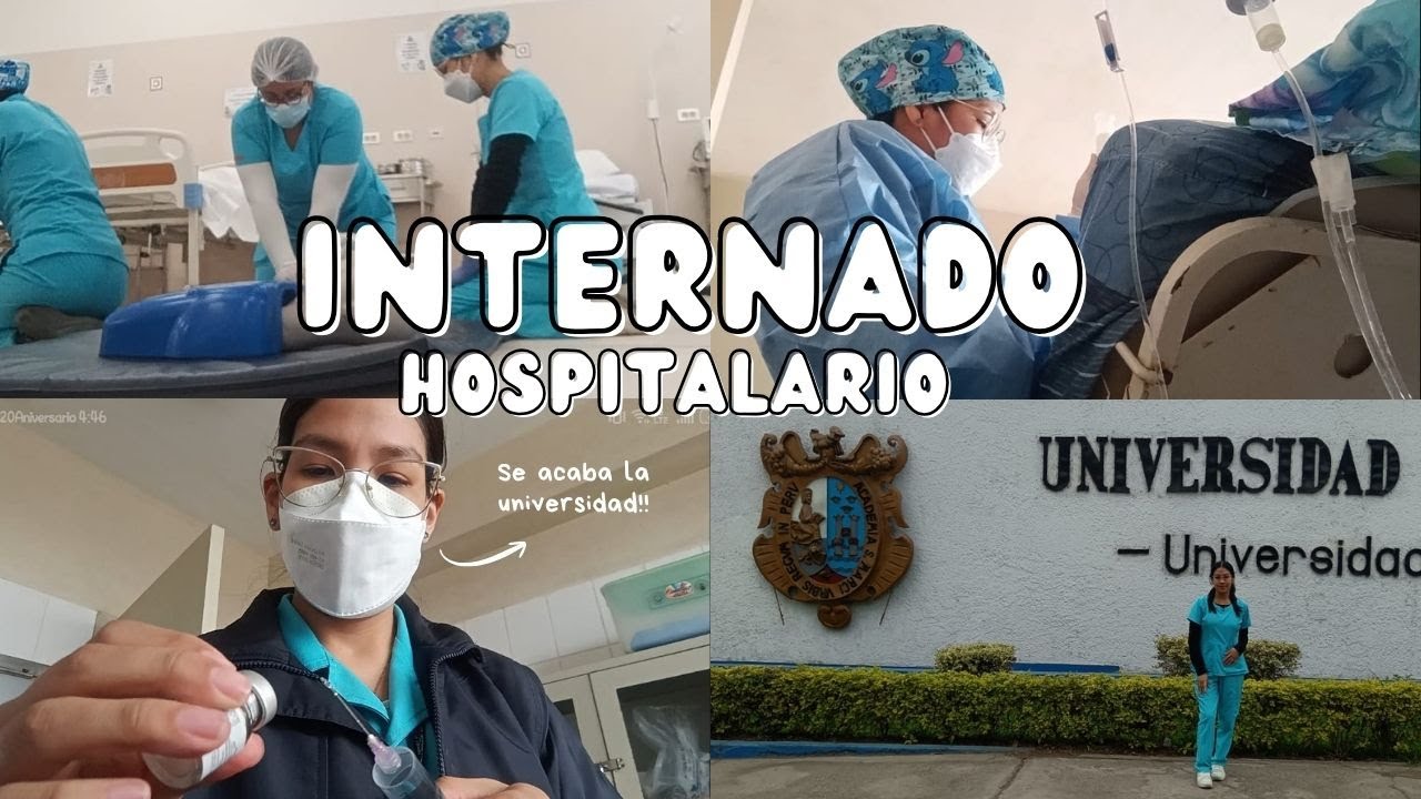 Empezó el internado hospitalario!! UNMSM/ Casi acabo la universidad ❤️