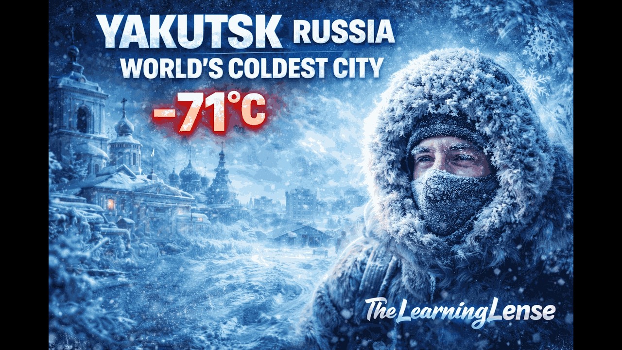 How People Survive -71°C in Yakutsk, Russia?