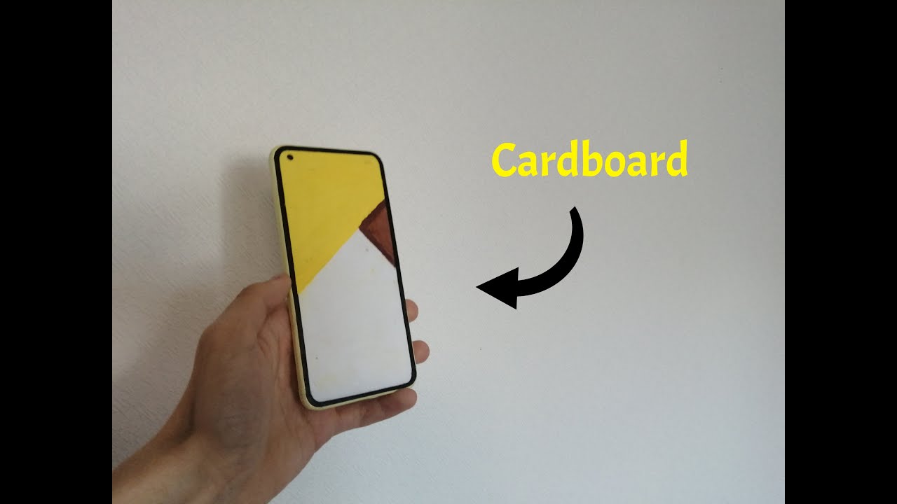 Xiaomi Mi 11 lite from cardboard