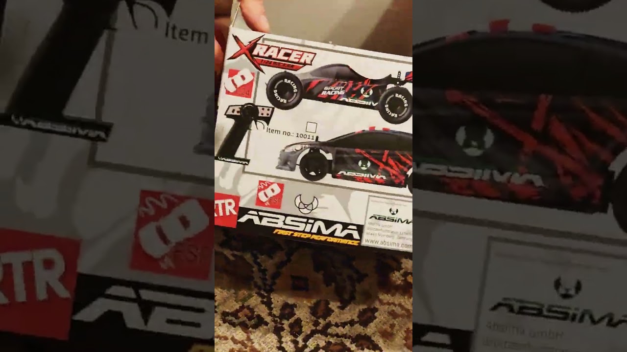 RC car unboxing, Axial Scx24 and Absima x-racer 1:24 scale cars