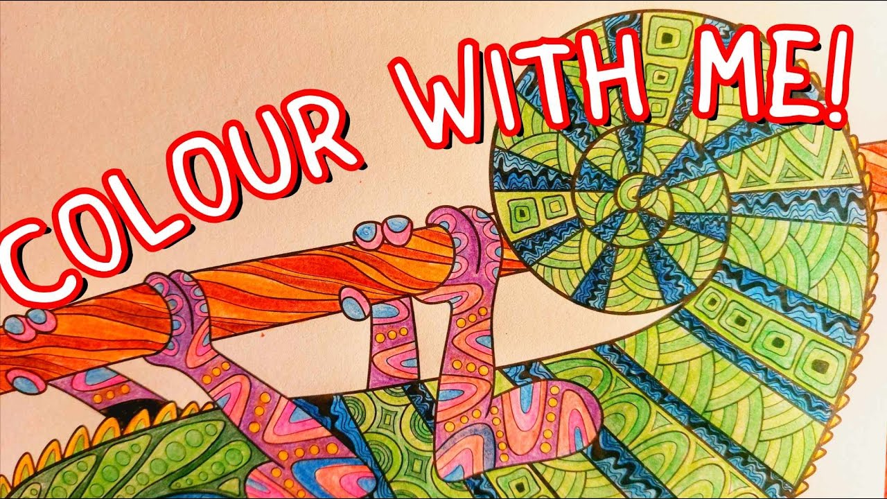 Colouring Book + Lofi Vibes | Calming Colour With Me