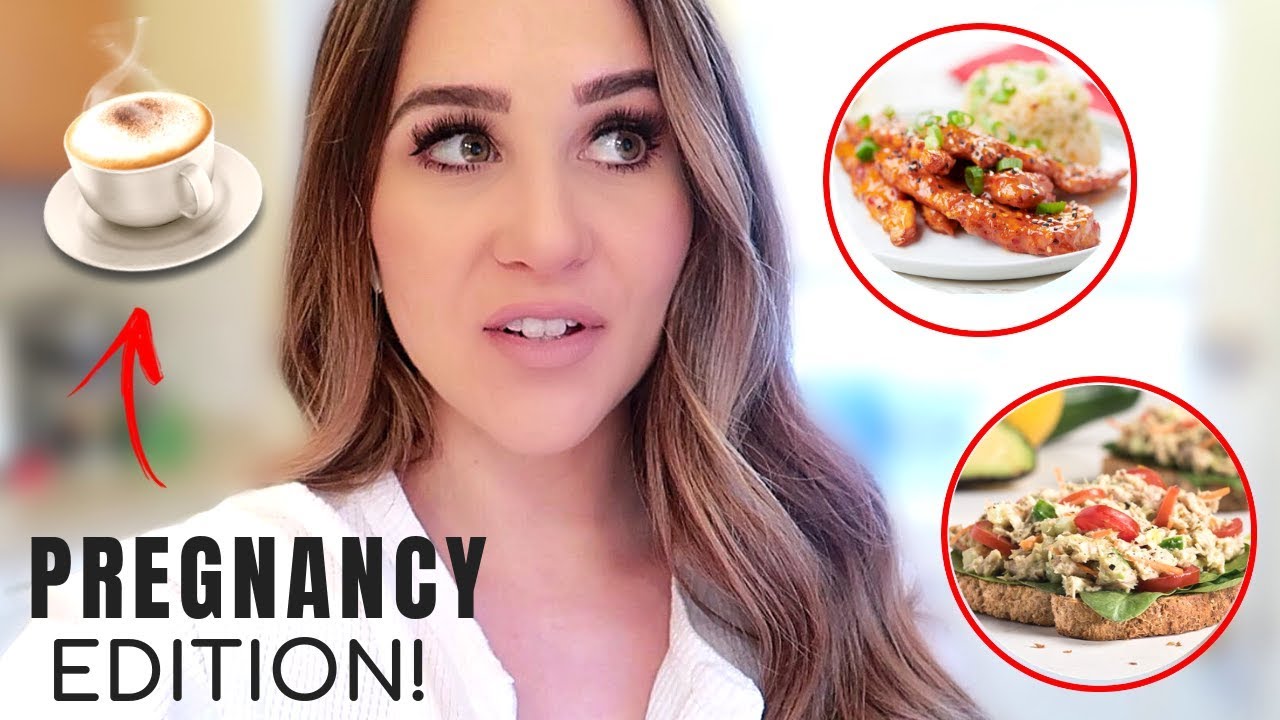 WHAT I EAT WHILE 20 WEEKS PREGNANT + EASY TODDLER MEALS | Liza Adele