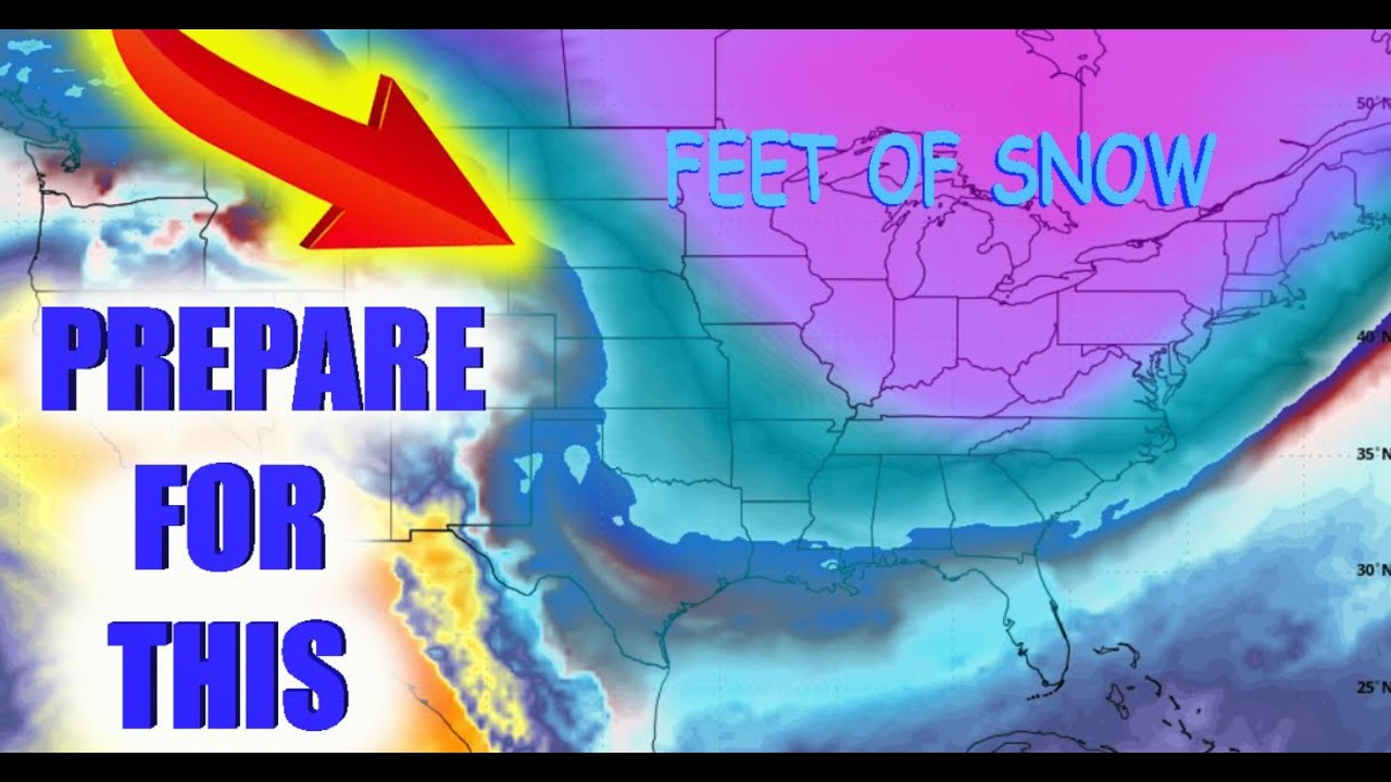 Arctic Blast Bringing FEET of Snow & Strong Storms!