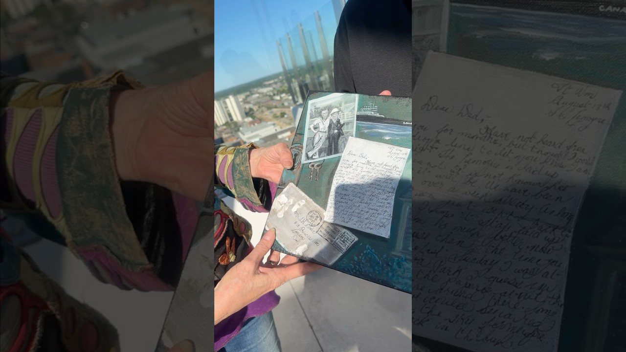 Как найденное в стене письмо 97-летней давности было доставлено семье автора