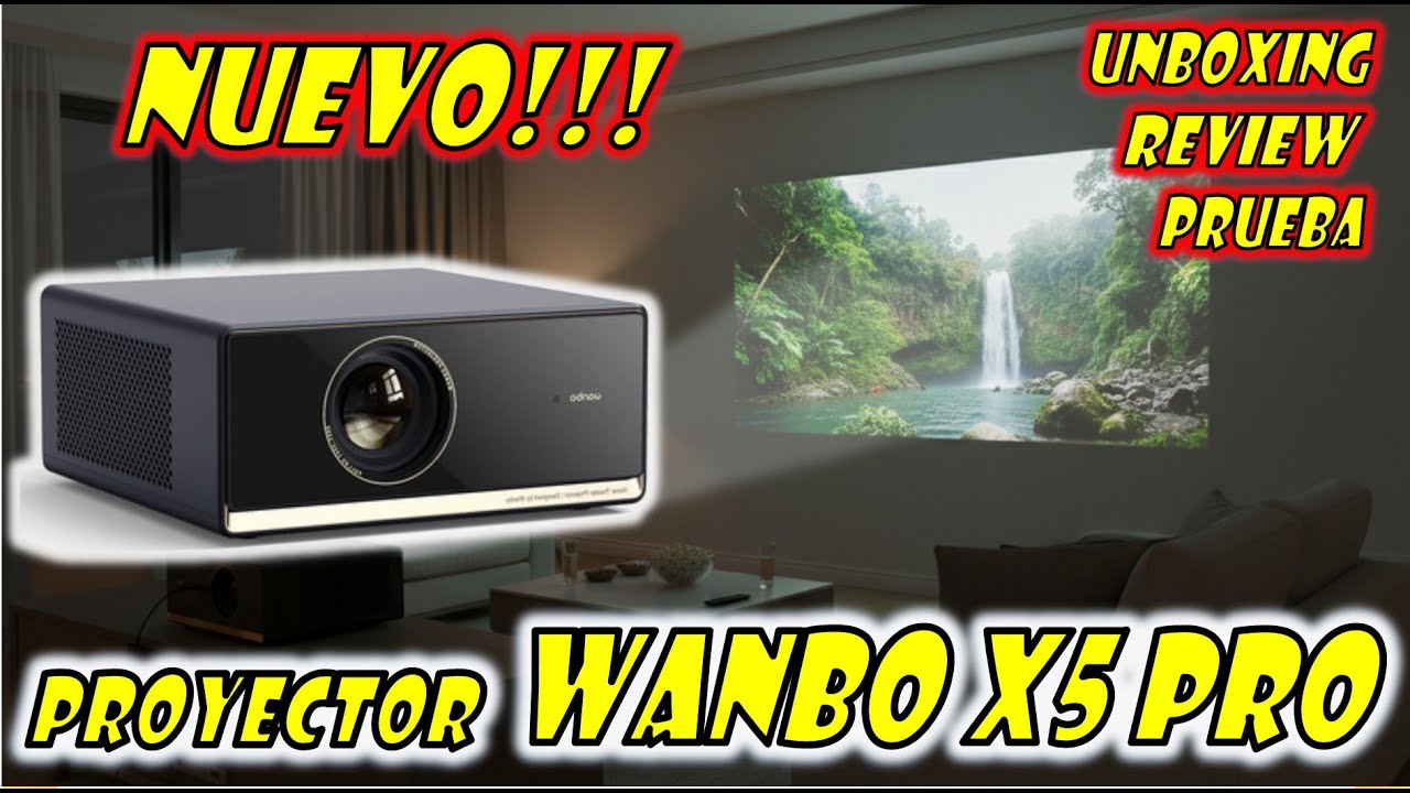 Proyector Wanbo X5 PRO ||  Una muestra de que la calidad y tecnologia puede estar a tu alcance