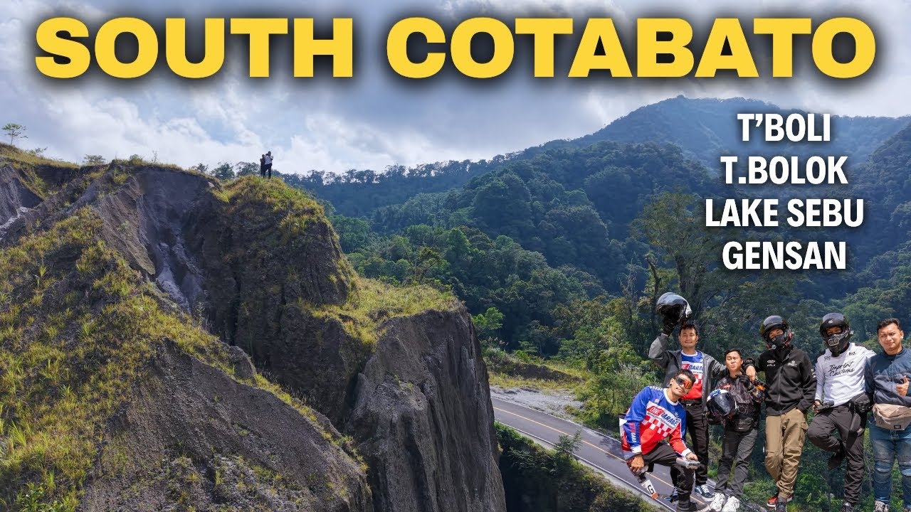 Gensan to T'boli, South Cotabato ( T.bolok, Lake Sebu, GenSan) Team SEC Ride