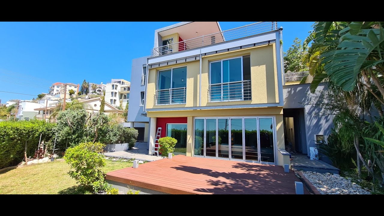 Villa with Panoramic Views of Limassol City, Agia Phyla, Limassol, Cyprus