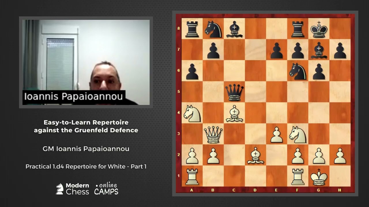 Easy to Learn Repertoire against the Gruenfeld Defence GM Ioannis