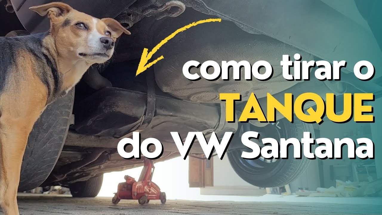 COMO TIRAR O TANQUE DO SANTANA QUADRADO (e também como limpar e soldar do jeito certo!)