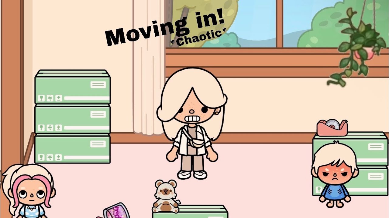 Moving in day 📦 voiced (chaotic)