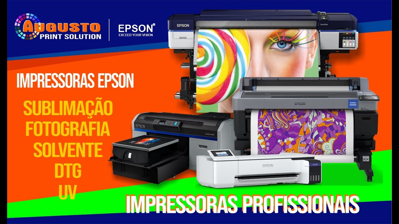 IMPRESSORAS PARA SUBLIMAÇÃO