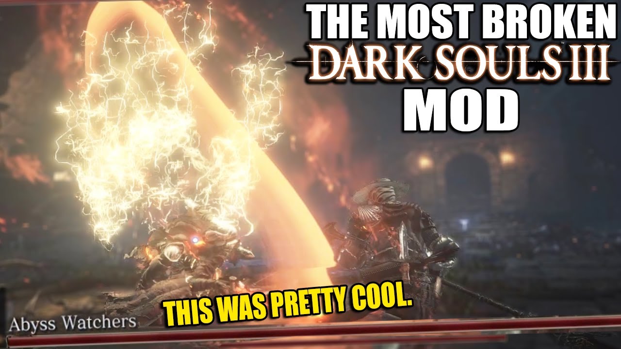 The Most BADASS Broken Boss Fight! - DS3 IRREGULATOR MOD Funny Moments 4