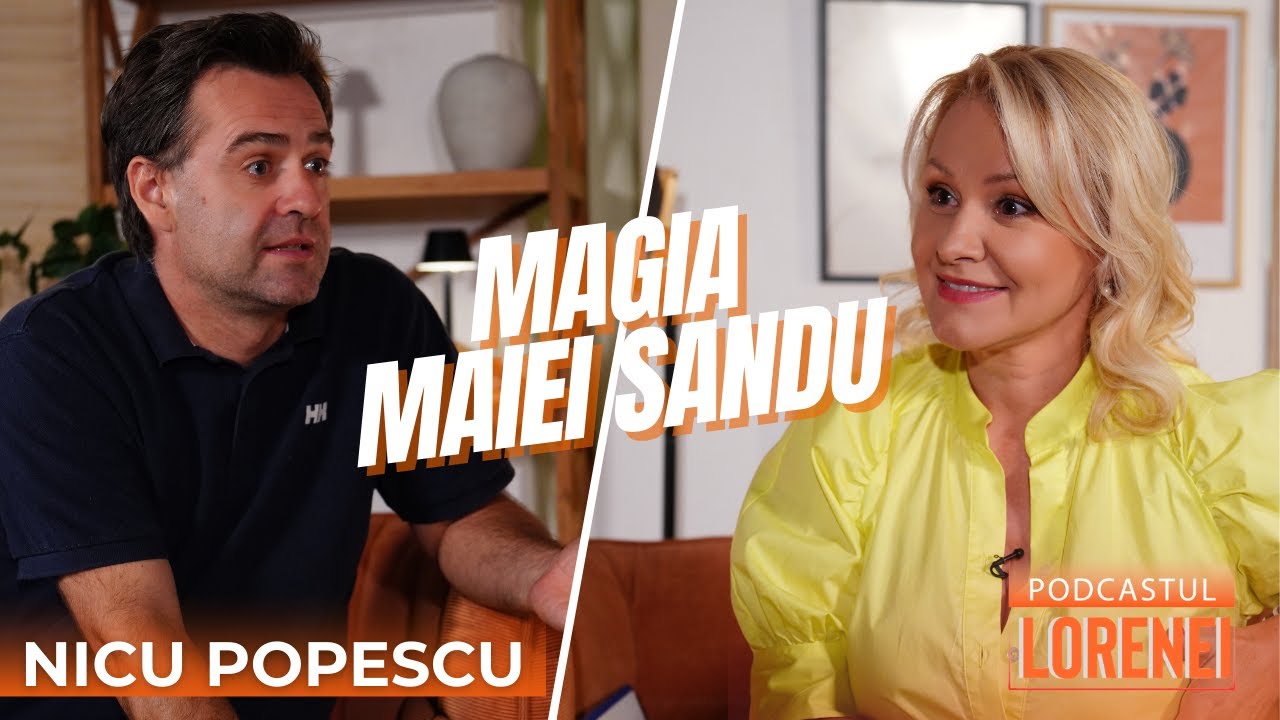 Podcastul Lorenei #4 Nicu Popescu despre aderarea Moldovei la UE și magia Maiei Sandu