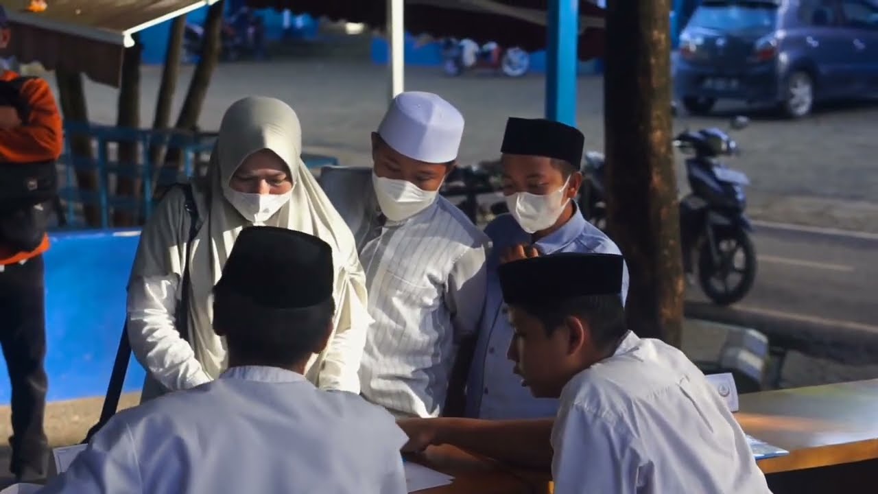 Dokumentasi Ujian Penerimaan Santri Baru 2022 | Pondok Pesantren Darul Aman Gombara