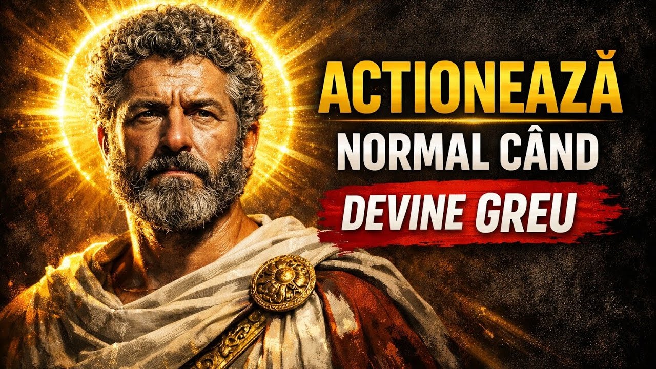 🔥 ACȚIONEAZĂ NORMAL CHIAR ȘI ATUNCI CÂND TOTUL DEVINE GREU | STOICISM