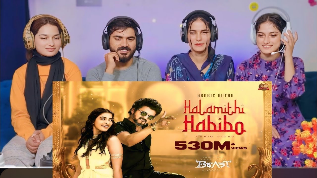 Arabic Kuthu - Video Song Reaction | Thalapathy Vijay, Pooja Hegde, Sun Pictures, Nelson, Anirudh