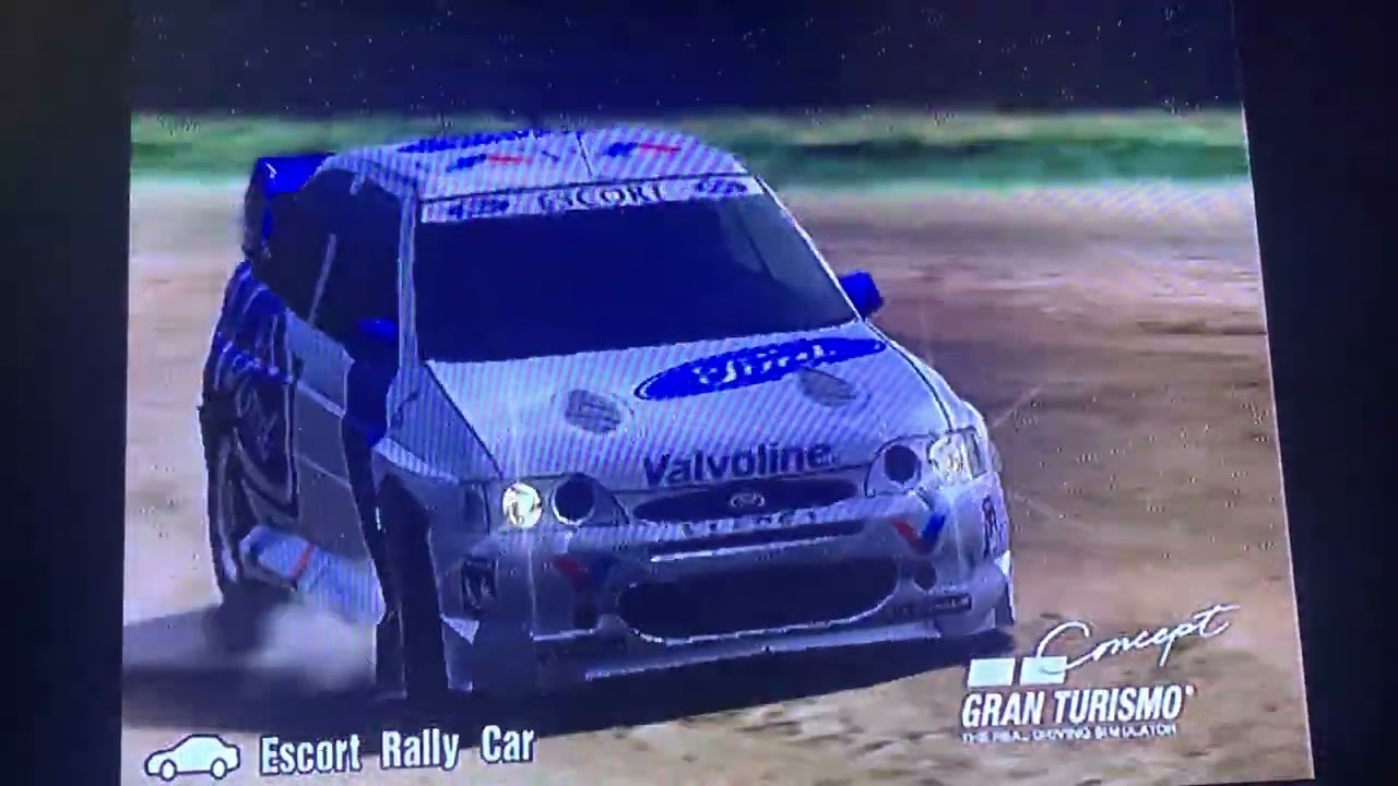 Gran Turismo Concept 2002 Tokyo-Geneva, Lancer Evolution VI Rally Car 🏁 VS Ford Escort Rally Car 🏁