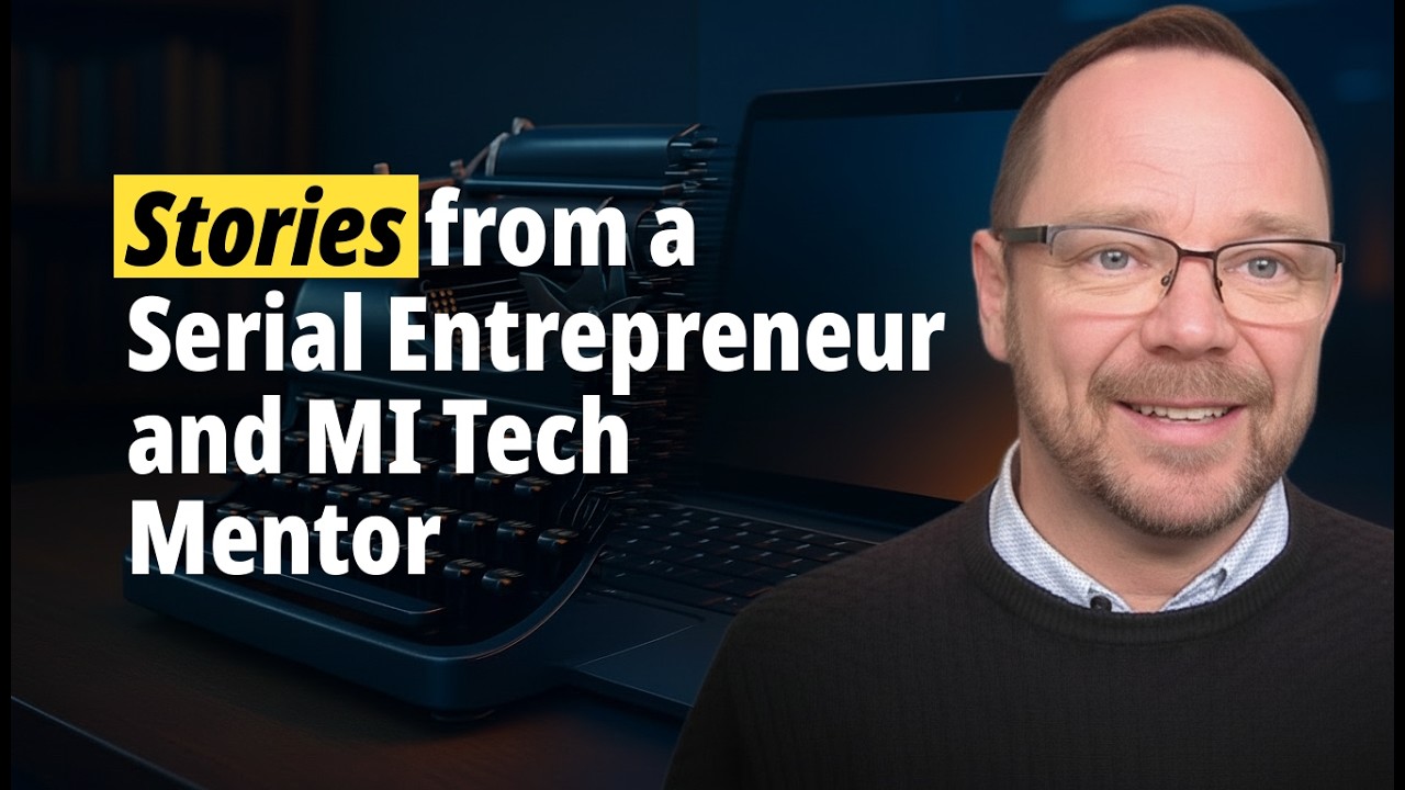 From Publishing to Tech: Tim Moore's Entrepreneurial Journey  + the State of Michigan Tech