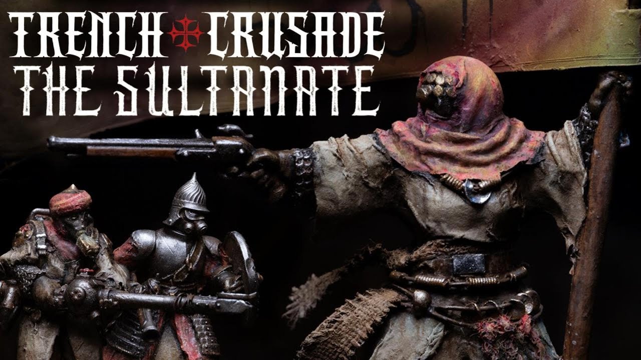 TRENCH CRUSADE || How to Paint Iron Sultanate in the Grimdark Style || Add Clothing to Miniatures