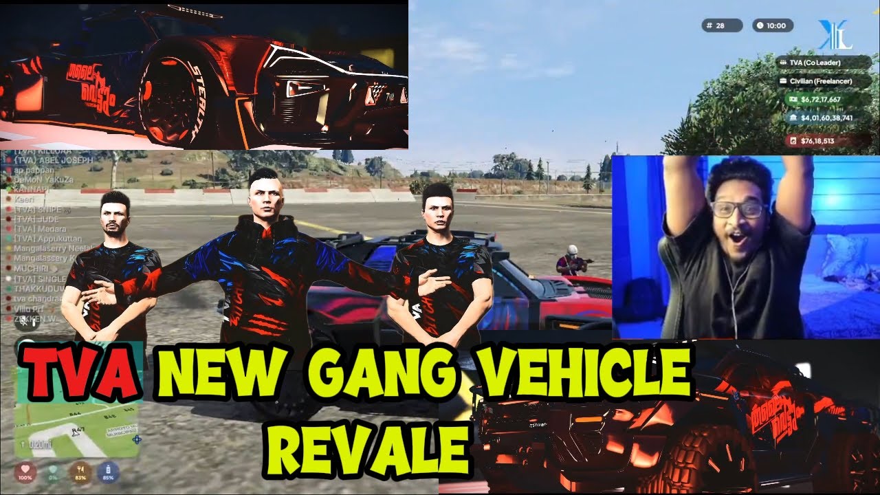TVA NEW GANG VEHICLE REVALE #eaglegaming