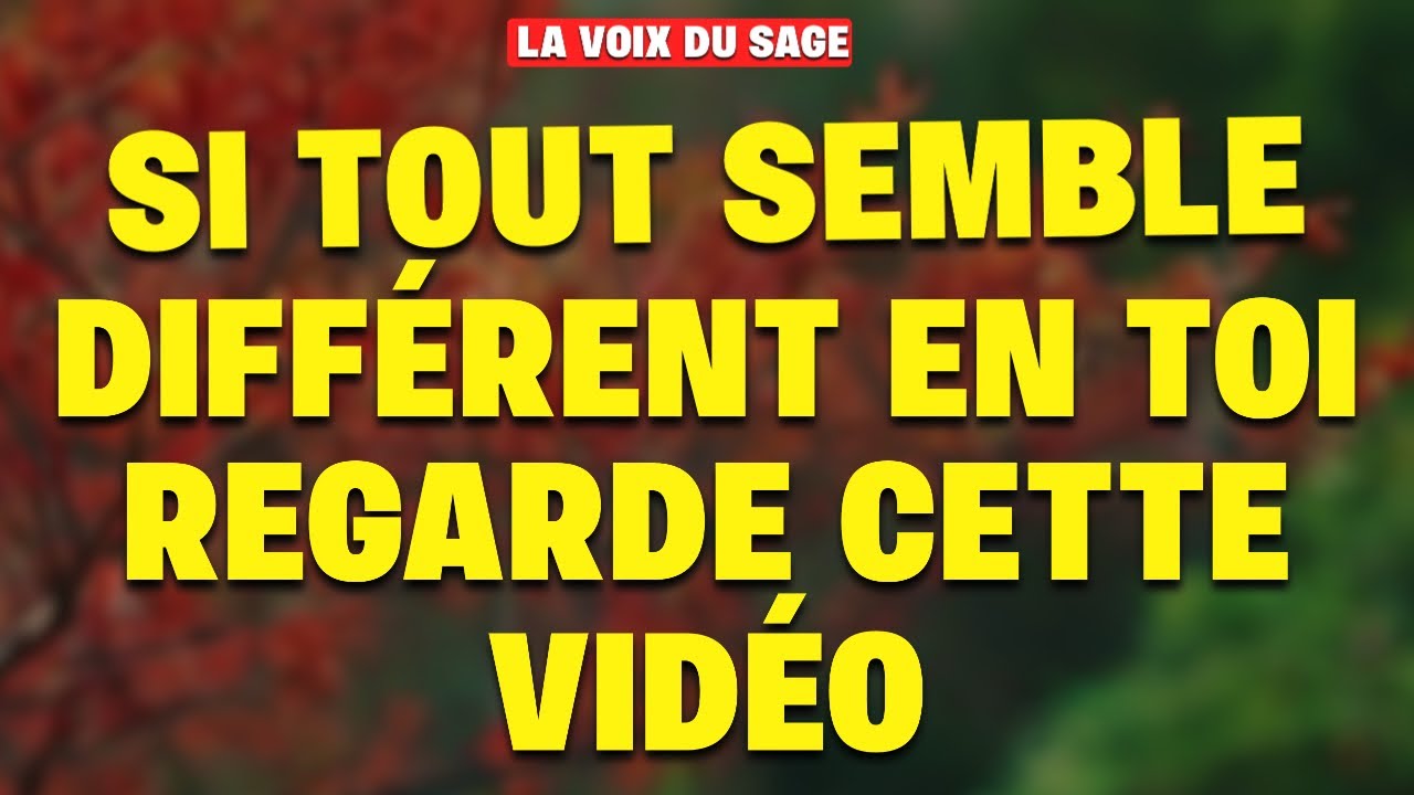 Si tu te sens différent en ce moment, écoute ça