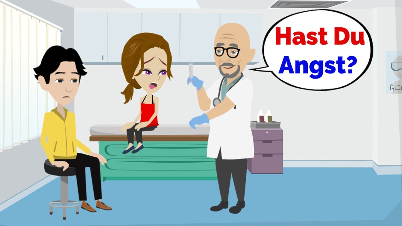 Mila hat Angst vor Spritzen | Deutsch lernen  | Simple German Conversations for Beginners |