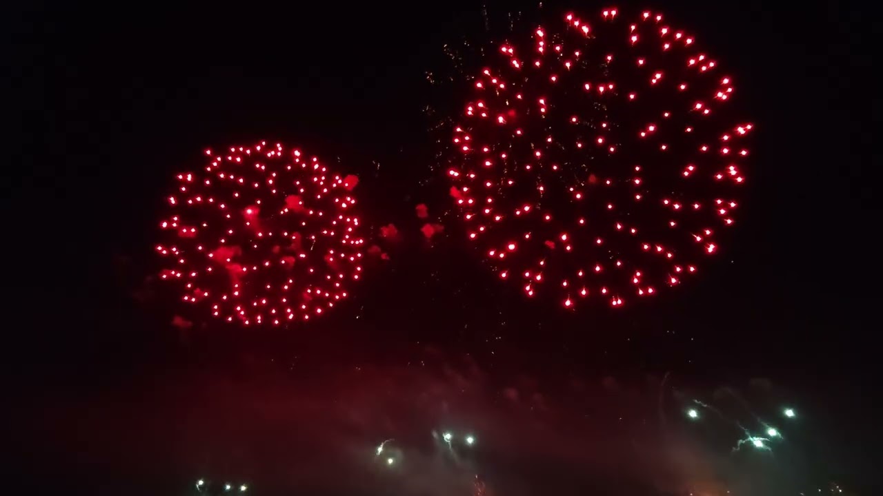 Feu d'artifice Vichy 15 août 2025