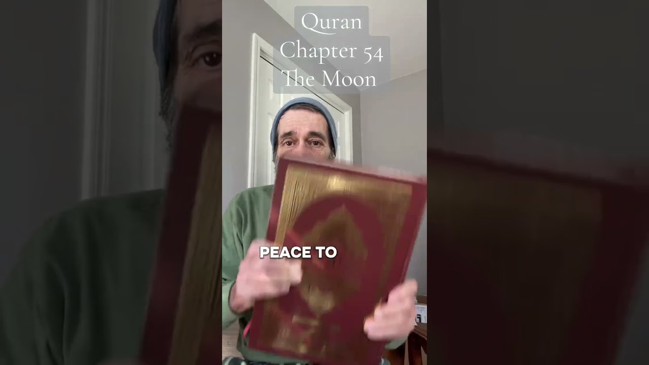 Surah Al-Qamar (QURAN 54): The Moon Split😱| First Time Reading the Qur’an as a Christian