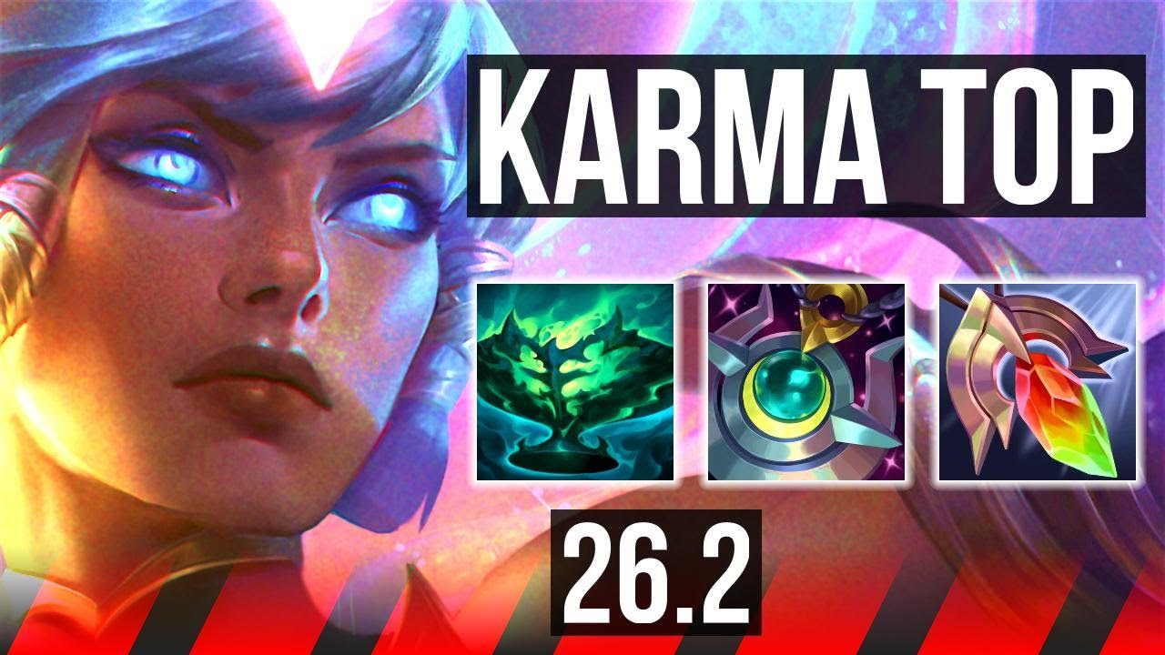KARMA vs AATROX (TOP) | EUW Grandmaster | 26.2