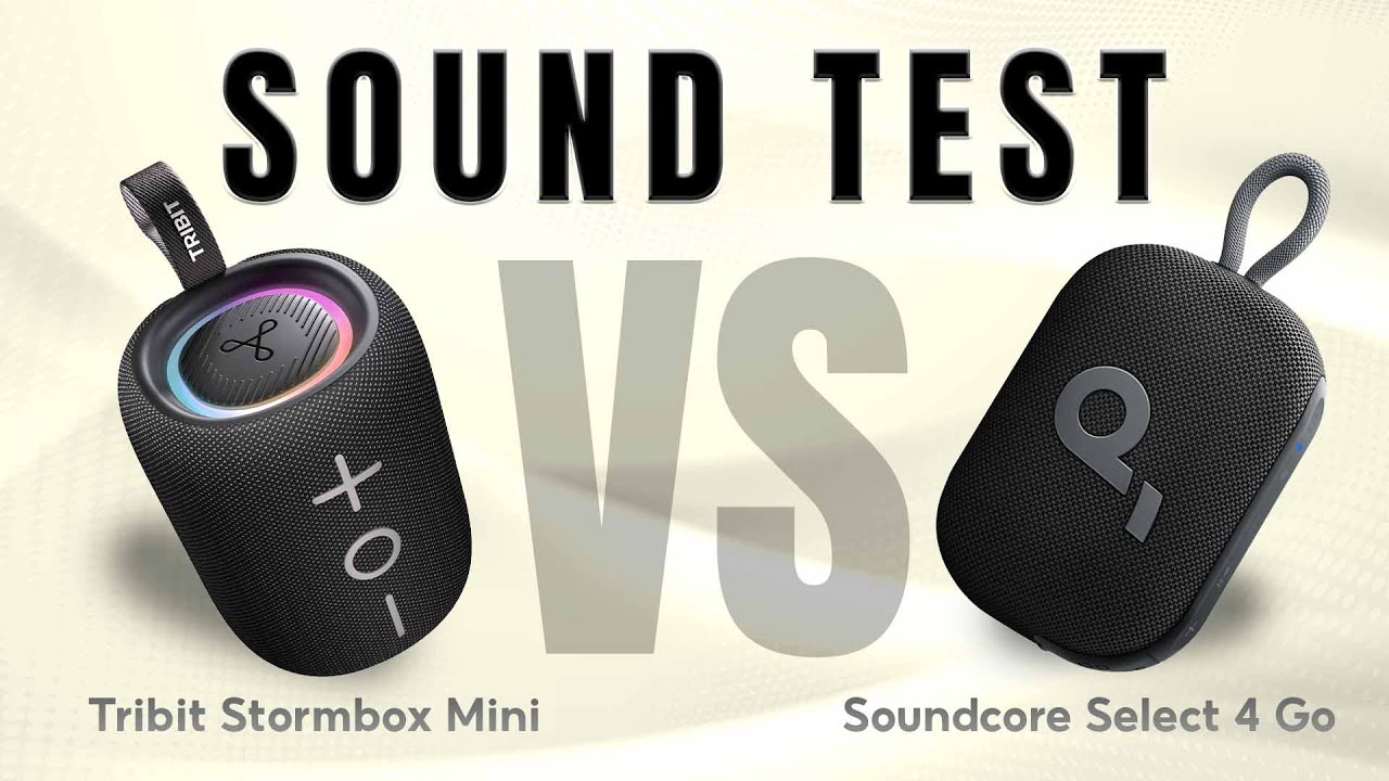 รีวิวเสียง Tribit Stormbox Mini vs Soundcore select 4 Go