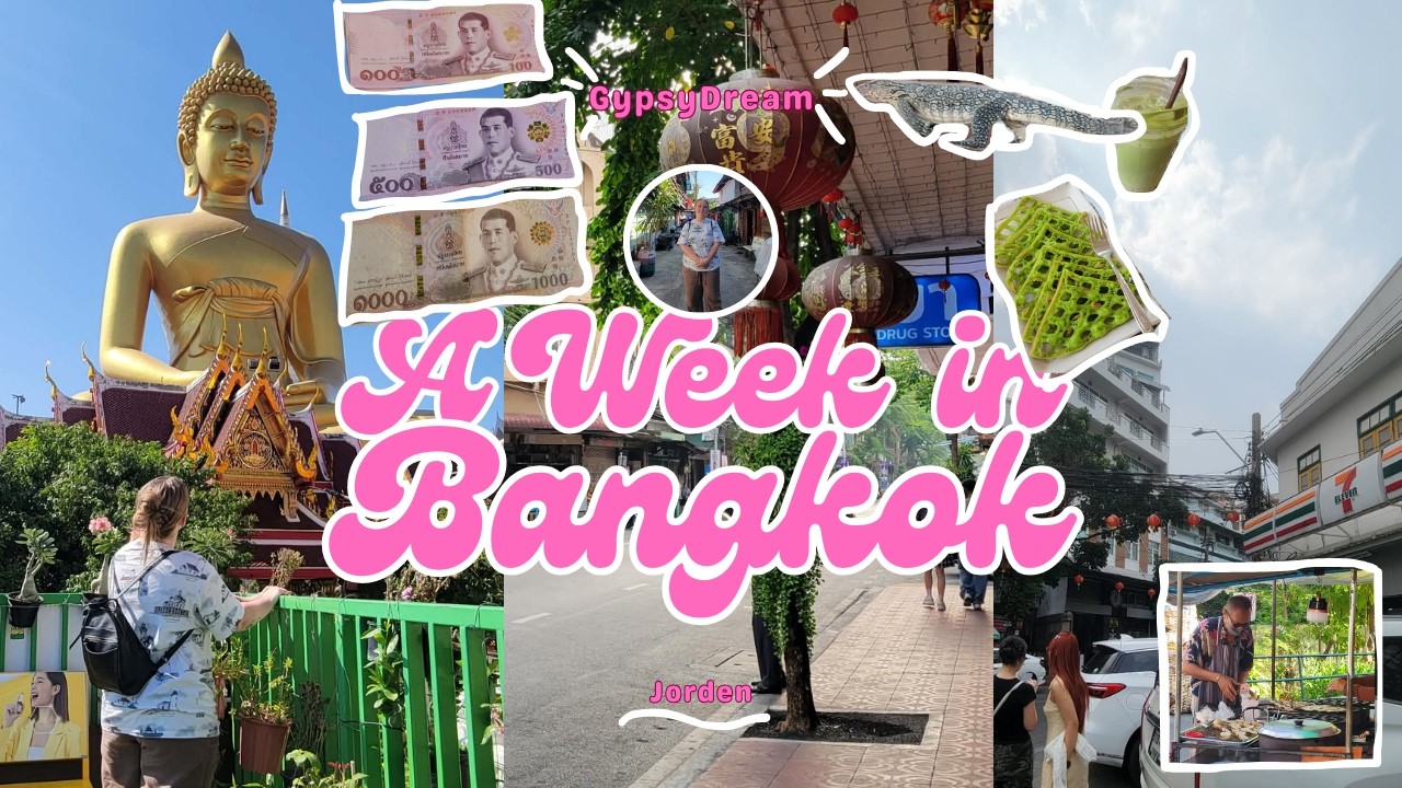 A Week in Bangkok | Grab Bikes, Malls, Chinatown, and more!
