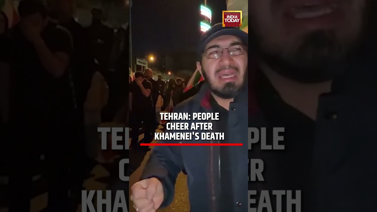 Iran News: Iranians Take to Streets in Tehran After Khamenei&rsquo;s Death #breakingnews #tehran