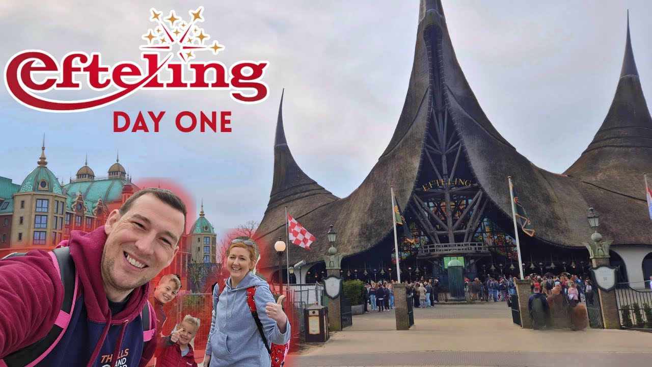 A BRILLIANT Day at Efteling - 4K Vlog, Ride POVs, Shows, Food...and More! 🇳🇱
