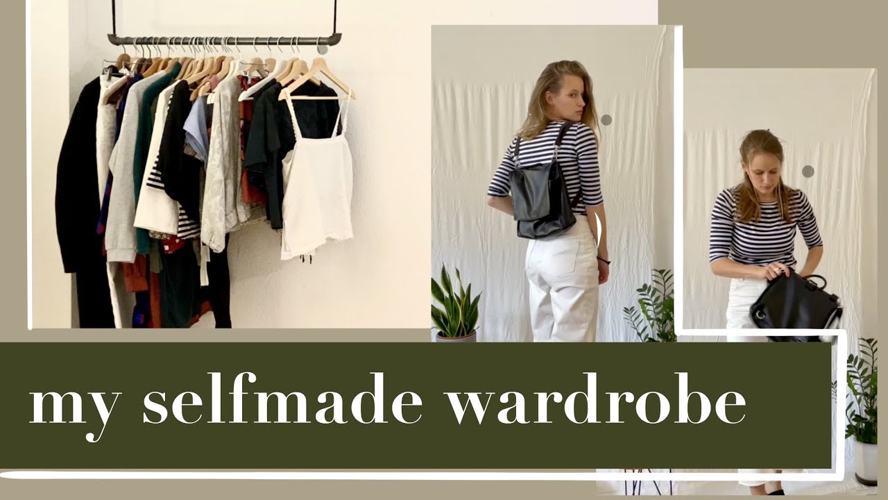 Everything I made 🪡  self-made wardrobe tour ✨